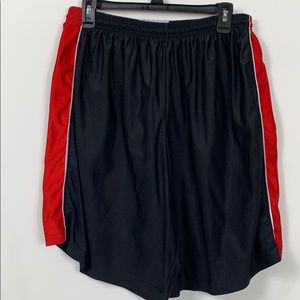 SFC USA Black/red basketball shorts size Med.